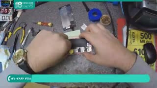 آموزش تعمیر موبایل -تعویض آی سی شارژ