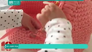بافت گام به گام سبد تریکو