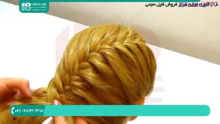 مدل مو و شنیون مو عروس