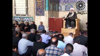 درس اخلاق آیت الله العظمی مظاهری با موضوع نقش امیرالمؤمنین ع در تحقق اهداف رسالت