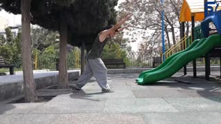 آموزش حرکت بالانس  با کاربردی ترین و راحت ترین اصول آموزشی در پارکور