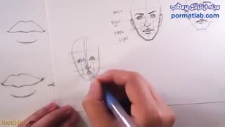 painting-007 - آموزش طراحی لب در طراحی چهره