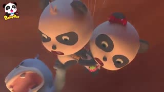Run! The Building is Collapsing | Super Panda Rescue Team 7 | Kids Cartoon | Baby Songs | BabyBus