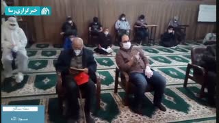 حال و هوای بهداشتی مساجد تهران در اولین شب قدر