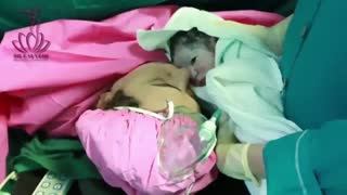 فیلم واقعی زایمان سزارین