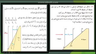 خانم اکبری فیزیک دوازدهم.حل تمرین های آخر فصل موج پارت -اول