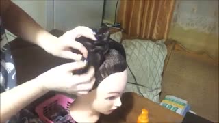 آموزش مدل مو دخترانه مجلسی پیچ های آسان- مومیس مرجع و مشاور مو