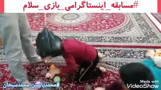 بازی درخانه ( تقویت چابکی و سرعت عکس العمل) بازی سلام