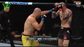 مبارزه آنتونی اسمیت با گلاور تشیرا در یو اف سی فایت نایت 171