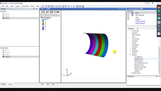 مدلسازی تونل و آموزش FLAC 3D (نرم افزار فلک 3 بعدی). بخش دوم