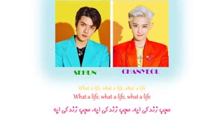 EXO-SC - what a life  (Color Coded Lyrics Per/Rom/Han) ویدیو لیریک آهنگ what a life سچان با زیرنویس فارسی