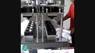 خط تولید ماسک سوپاپ دار N95 با دستگاه اتوماتیک و نیمه اتوماتیک