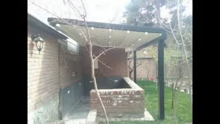 حقانی09380039391-جدیدترین سایبان تاشو روفگاردن-سقف برقی تراس کافه-سیستم ریموتدار حیاط کافی شاپ-سایبان تاشو پاسیو