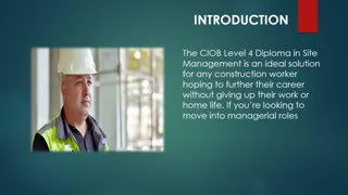 Site Manager Training Courses