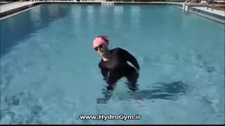 راه رفتن در آب دیسک کمر