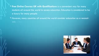 Free online courses uk