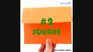 درست کردن پاکت پول ، نامه به وسیله کاغذ رنگی