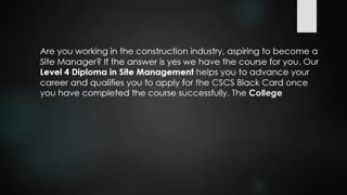 CSCS Black Card Requirements