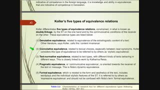 اصول و مبانی نظری ترجمه - فصل سوم - قسمت پنجم