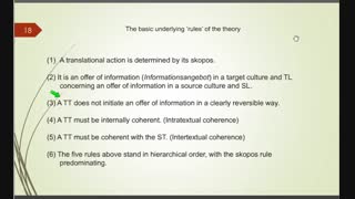 اصول و مبانی نظری ترجمه - فصل پنجم - قسمت سوم