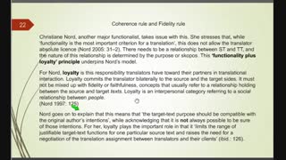 اصول و مبانی نظری ترجمه - فصل پنجم - قسمت چهارم