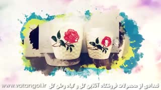 خرید گلدان سرامیکی در تهران