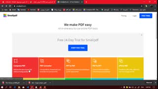 کم کردن حجم pdf به صورت انلاین