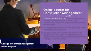 Construction Management Distance Learning