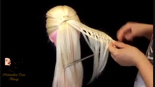 آموزش مدل مو دخترانه گل حصیری- مومیس مرجع و مشاور مو