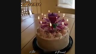 مشخصات، قیمت و خرید شمع موزیکال گردان | آف سنس