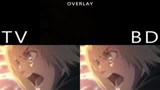 مقایسه صحنه پایانی قسمت ششم انیمه نبرد با تایتان‌ها Attack on Titan در نسخه‌های TV و BD