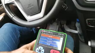 تعریف کلید خودروی لیفان X50 با دستگاه عیب یاب SPD240