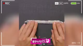 آموزش ساخت تراول به صورت پروانه ای