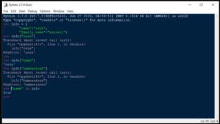 آموزش رایگان پایتون قسمت 38 | بررسیkey / value داخل دیکشنری در پایتون