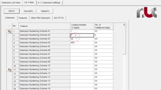 تغییر شماره داخلی ها در سانترال TDA و TDE