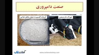 کربنات کلسیم دامی