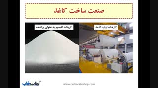 کربنات کلسیم در کاغذ سازی