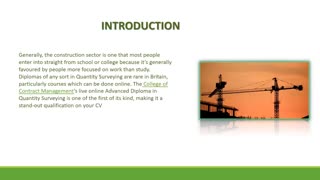 HND Quantity Surveying
