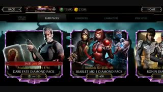Dark Fate Diamond Pack In Mortal Kombat Mobile