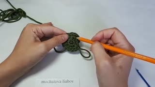 کیف قلاب بافی مثلثی _ بخش اول