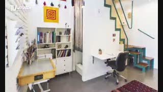 بازسازی و طراحی داخلی ساختمان مسکونی اندیشه