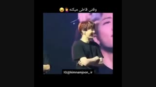 وقتی نامجون قاطی میکنه @_@