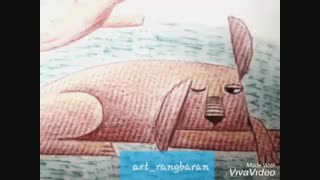 شیوه رنگ آمیزی با مداد رنگی  و ایجاد بافت