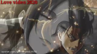 میکس کوتاه  فوق  العاده  عالیه  انیمه  حمله  به  تایتان   Attack On Titan  - ساخت خودم  - Love video 2020  -