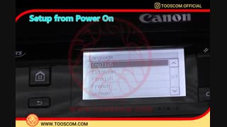 آموزش نصب پرینترهای وایرلس canon mf237w | توسکام نمایندگی canon کانن در تهران و مشهد