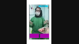 فیلم عمل فیبروم رحم با حفظ تخمدان ها در خانم جوان
