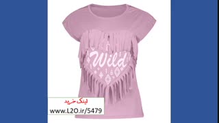 خرید تیشرت زنانه بنفش ارزان