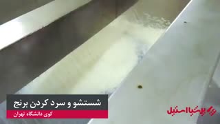 خط پخت اتوماتیک برنج پرشیا استیل | انقلابی در پخت برنج