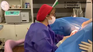 انجام عمل لابیاپلاستی  با آر اف در کلینیک