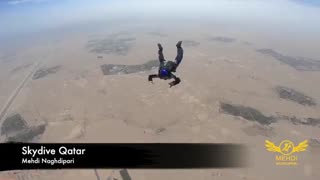 تور چتربازی و سقوط آزاد از هواپیما در قطر